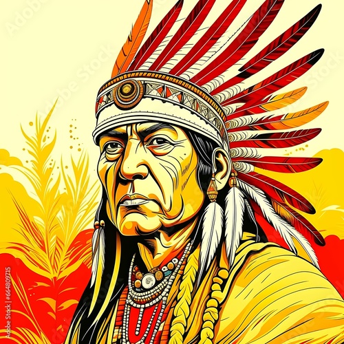 Native American Heritage illustration