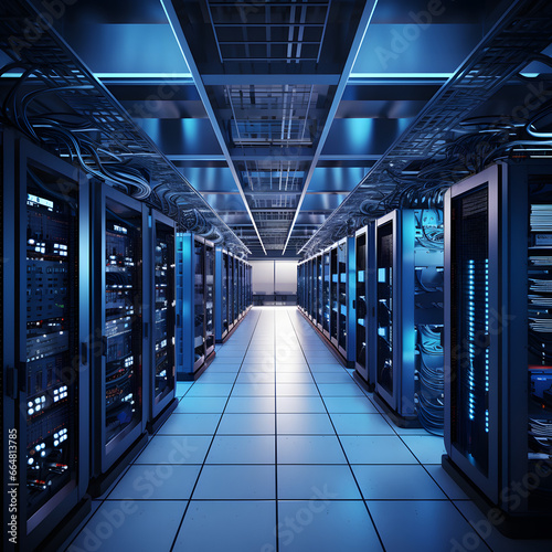 Modern Server Room