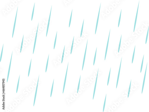 rain vector illustration isolated 