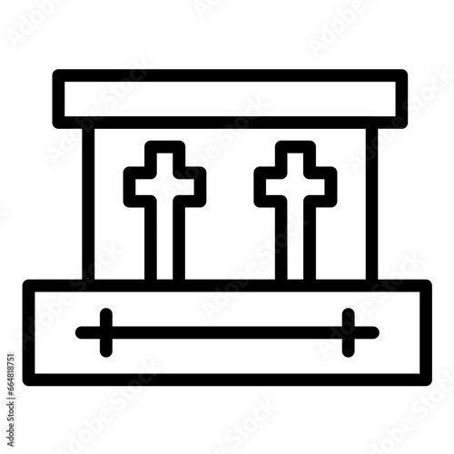 Funeral Icon Style