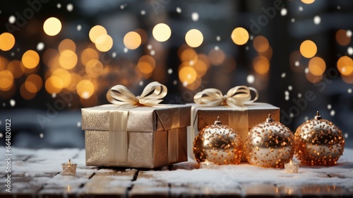 Lovely Christmas Background With Presents Ornaments   Merry Christmas Background   Hd Background