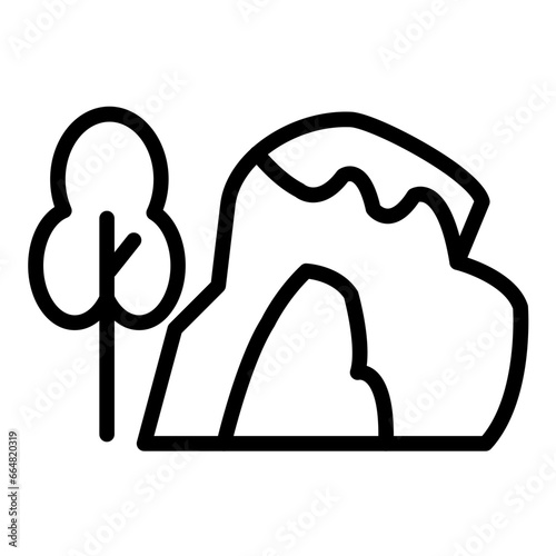 Cave Icon Style