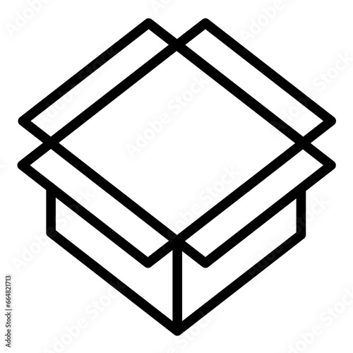 Open Package Icon Style