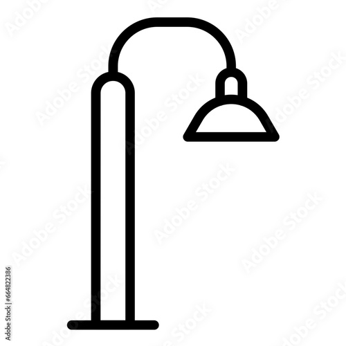 Street Light Icon Style