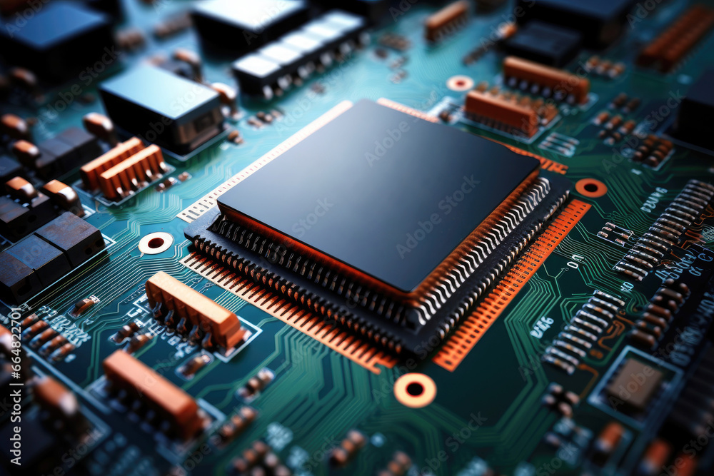 Small Microprocessor Microcontroller Chip Small Microprocessor Microcontroller Chip