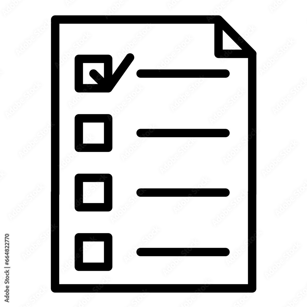 Checklist Icon Style Checklist Icon Style