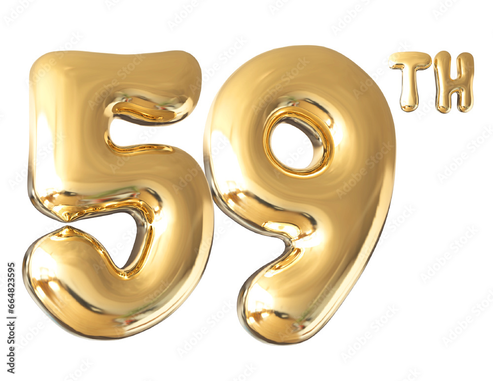 59 th anniversary - gold number anniversary 59 th anniversary - gold number anniversary