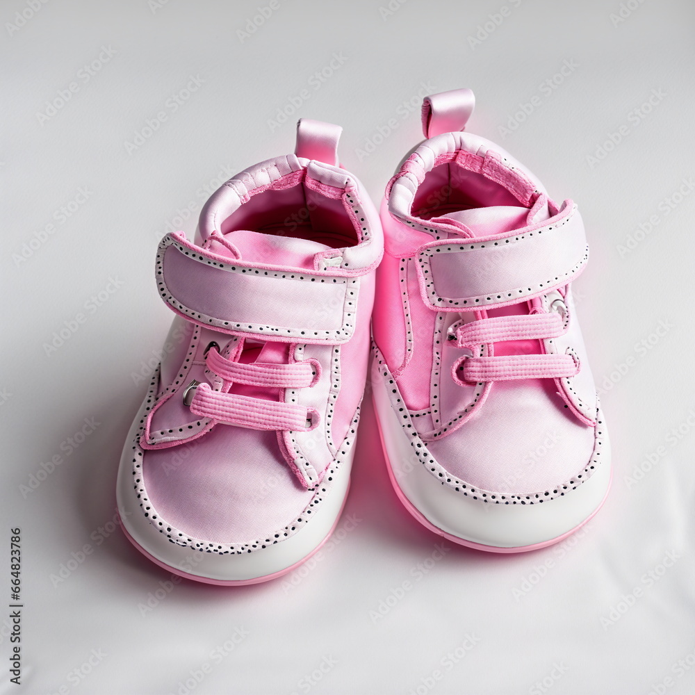 Welcoming Newborns with Pink Delight: Charming Baby Footwear