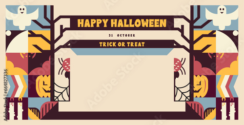 vector desaign happy halloween photo