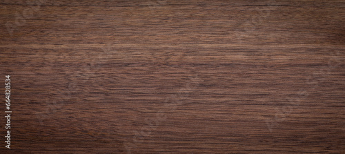 Black walnut wood texture background. Walnut wood planks texture. 