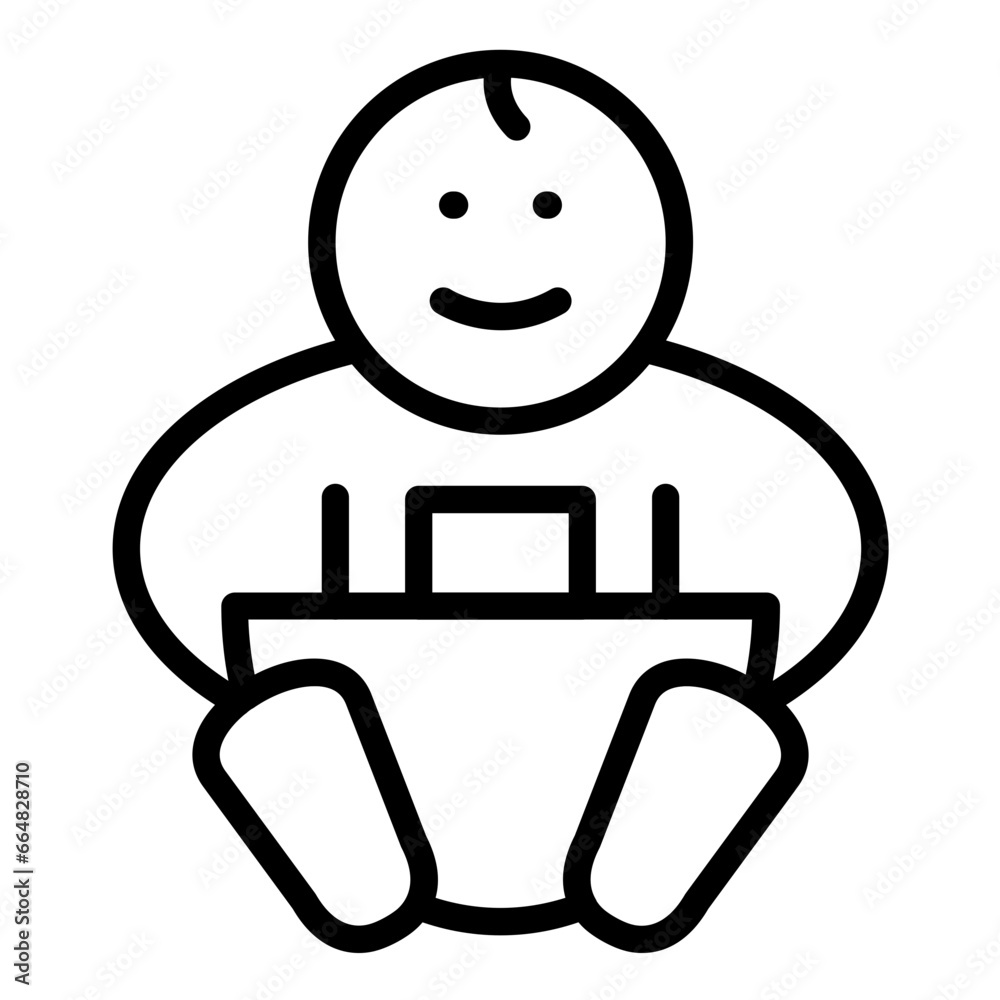 Babysitting Icon Style