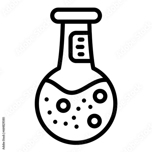 Volumetric Flask Icon Style