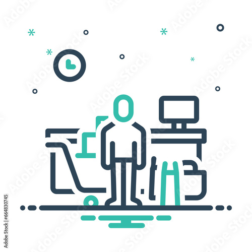 Mix icon for customer