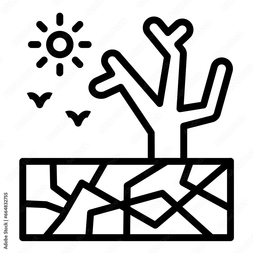 Drought Icon Style