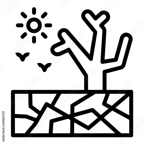 Drought Icon Style