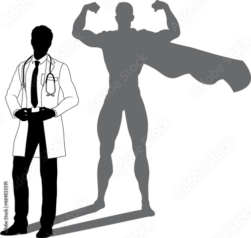 Superhero Doctor With Super...