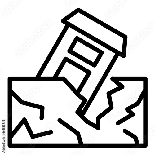 Earthquake Icon Style