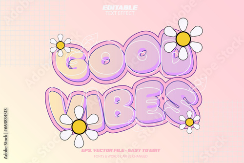 Retro y2k editable text effect 