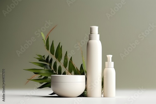 Ecofriendly Blank Cosmetic Product Line Presentation