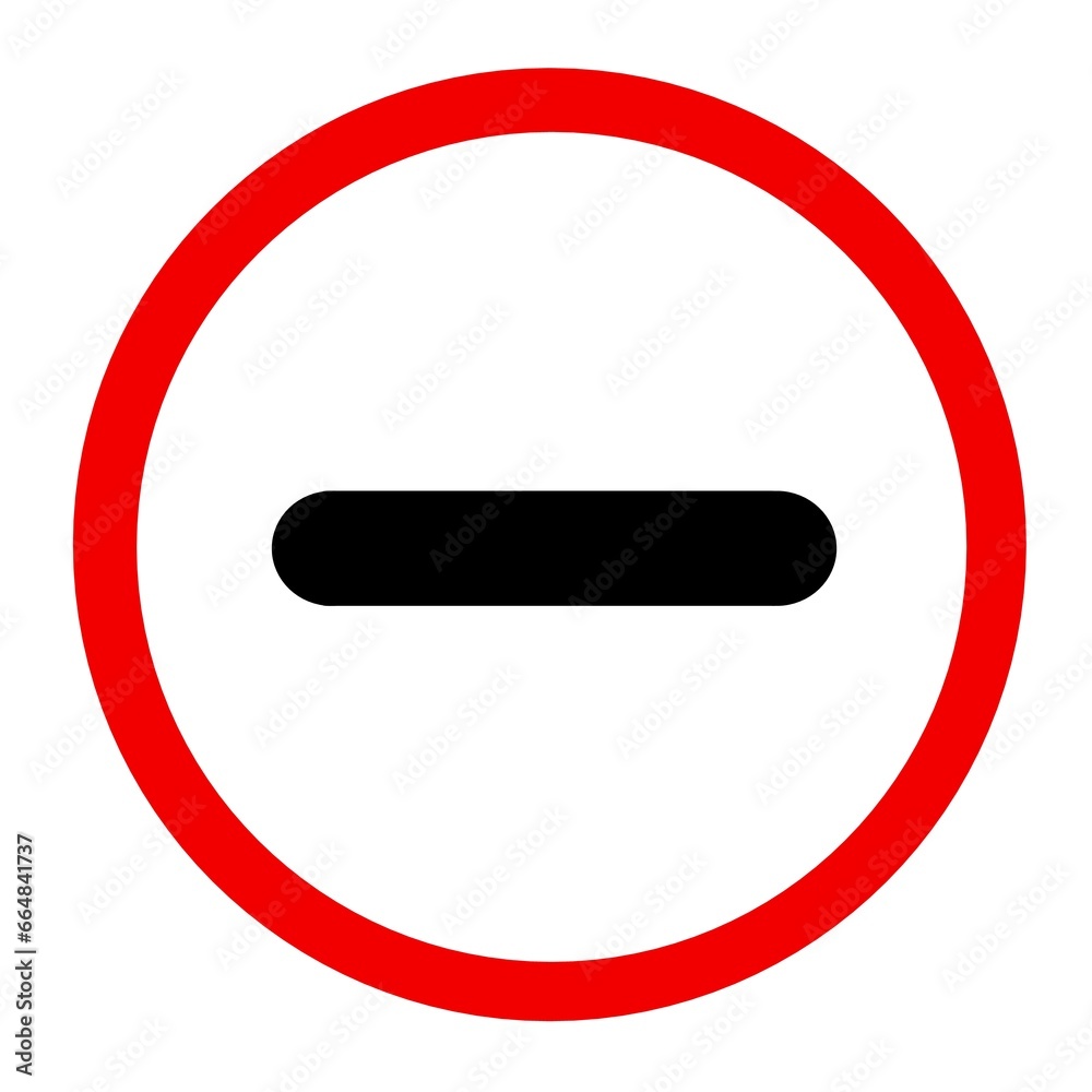 Transit signal notification sign isolated on white background Transit signal notification sign isolated on white background