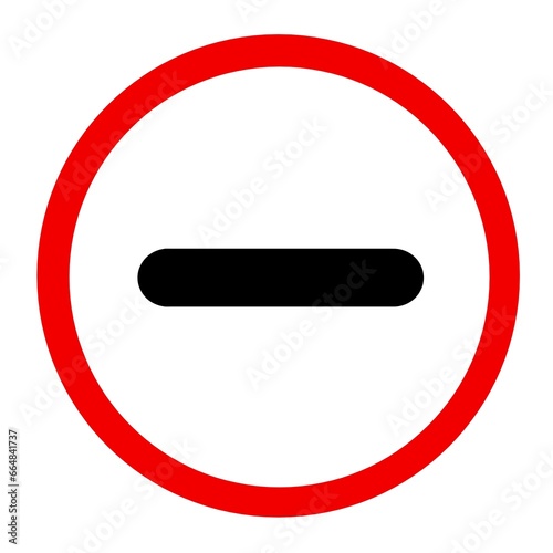 Free Download Transit signal notification sign isolated on white background - GFXLoad