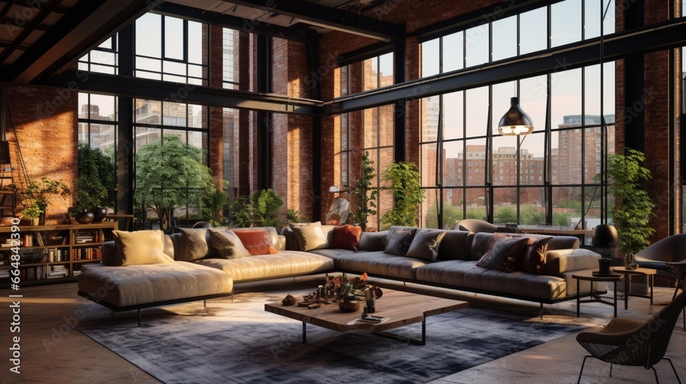 Image showcasing A former factory converted into adaptive reuse loft apartments ...