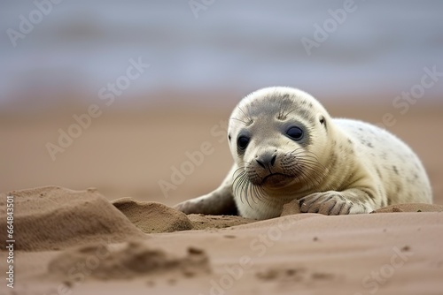Harbor seal cub. © MdKamrul