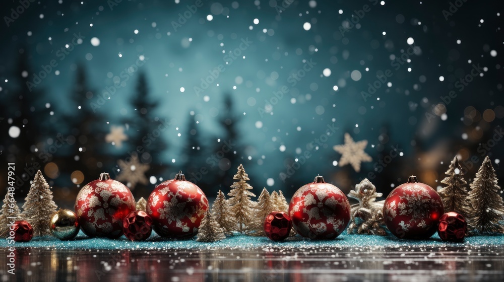 Realistic Christmas Background, Merry Christmas Background , Hd Background
