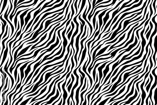 zebra skin pattern. vector texture photo