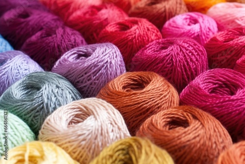 close-up picture of yarn used for binding textbook pages