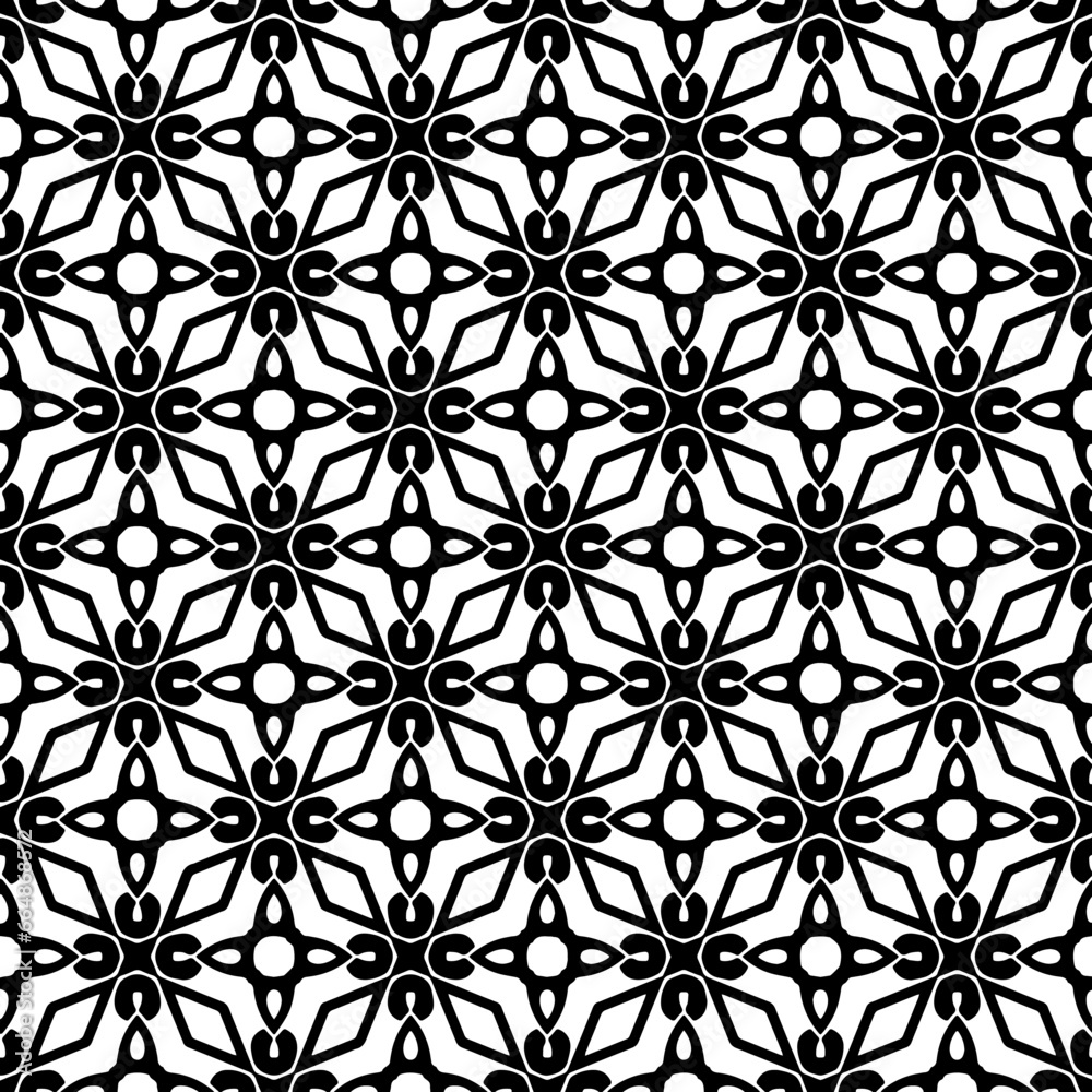 White background with black pattern. Seamless texture for fashion, textile design, on wall paper, wrapping paper, fabrics and home decor. Simple repeat pattern. White background with black pattern. Seamless texture for fashion, textile design, on wall paper, wrapping paper, fabrics and home decor. Simple repeat pattern.