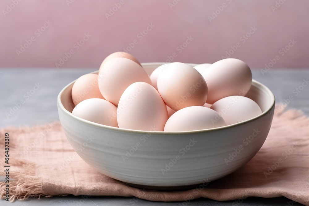 a few eggs in a bowl. Generative AI a few eggs in a bowl. Generative AI