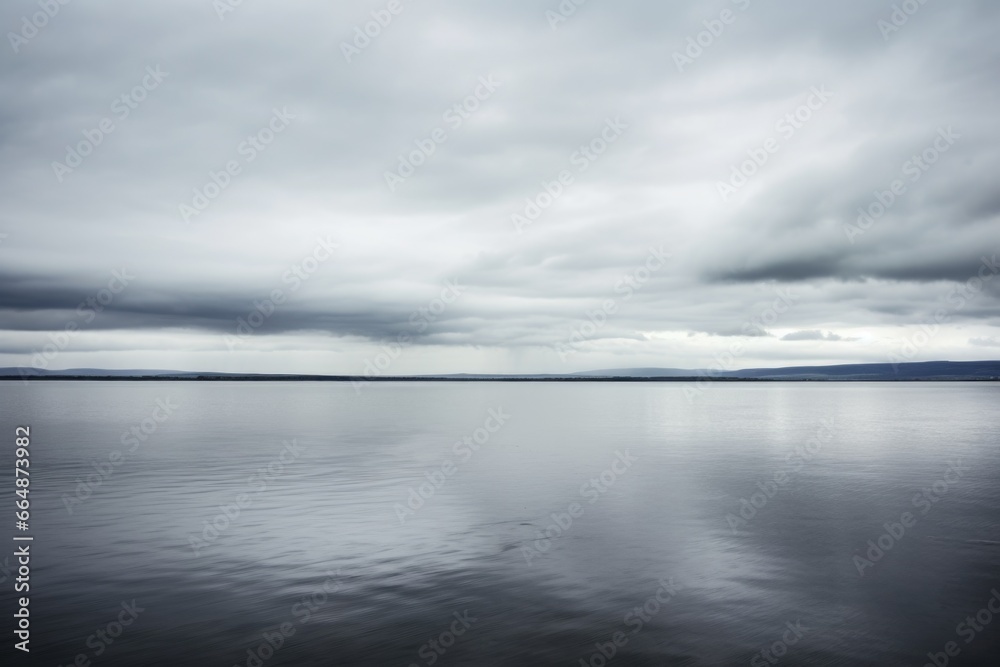 Obraz premium a soft focus of a cloudy grey sky