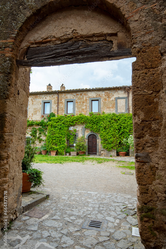 Fototapeta premium Town of Civita di Bagnoregio - Italy