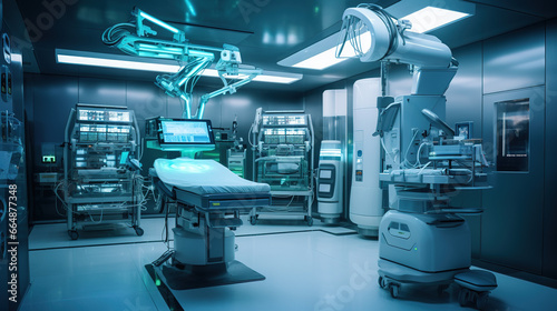 An AI-Powered Medical Operating Room with Robotic Arms