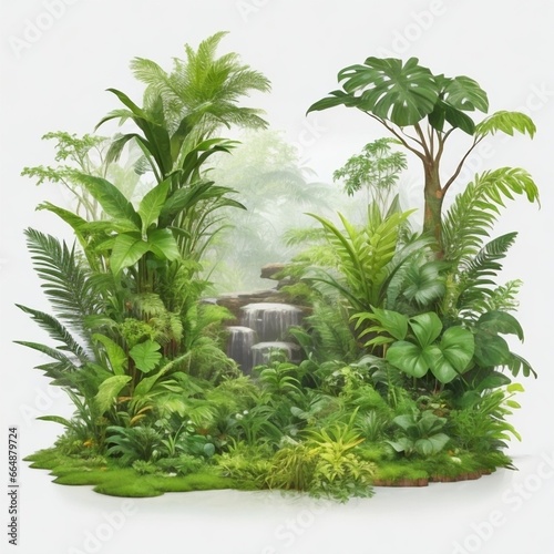 palm tree in the garden