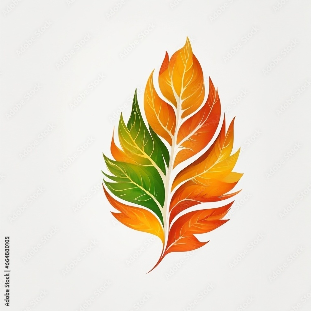 autumn leaves isolated on white autumn leaves isolated on white