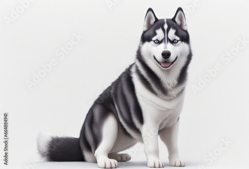 alaskan malamute dog photo