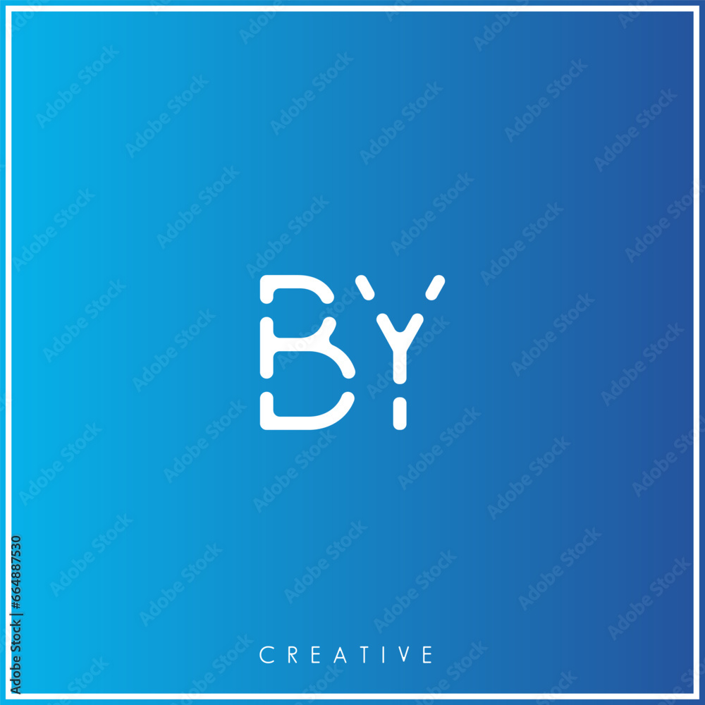 BY Premium Vector latter logo design Creative Logo. Vector Illustration logo. letters Logo. Creative Logo BY Premium Vector latter logo design Creative Logo. Vector Illustration logo. letters Logo. Creative Logo
