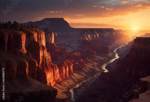 grand canyon sunset state