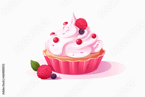 sweet tart vector flat minimalistic isolated vector style illustration