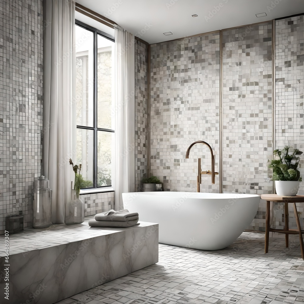bathroom interior with bathtub bathroom interior with bathtub