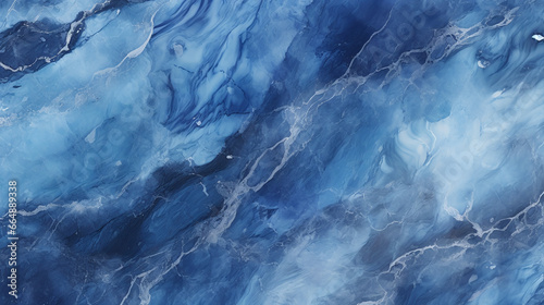 Blue marble background photo