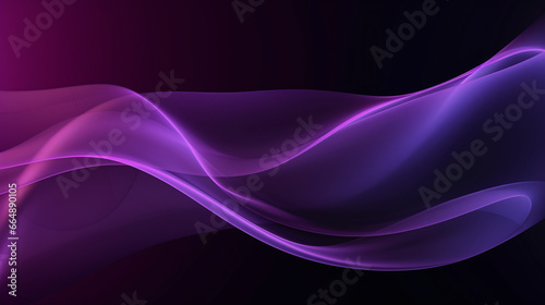 purple wavy abstract background