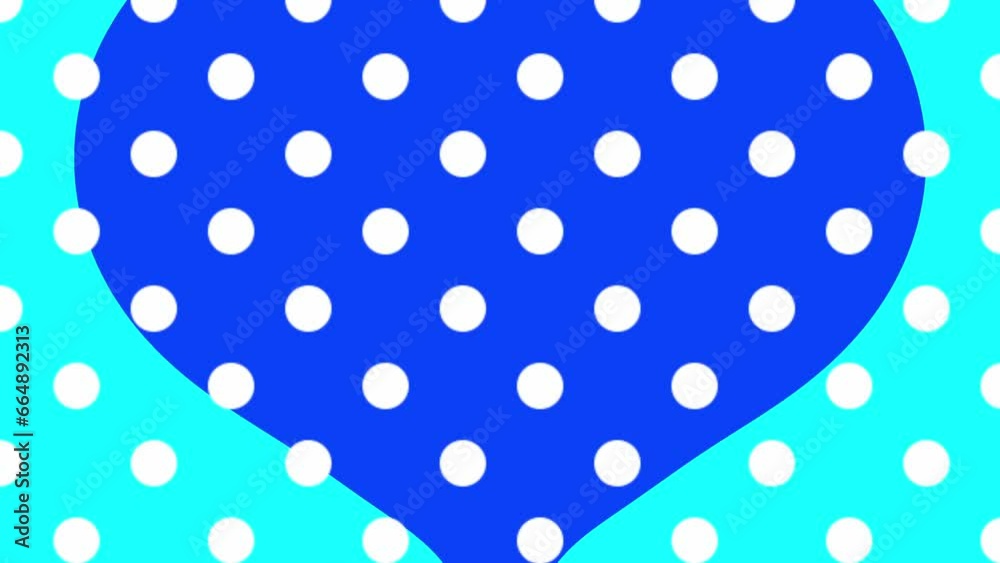 Polka dot background rainbow color hearts abstract loop 4K animation. Retro groovy colorful hippie cartoon motion graphics screensaver transition. Seventies style multicolor vintage pattern white dots Polka dot background rainbow color hearts abstract loop 4K animation. Retro groovy colorful hippie cartoon motion graphics screensaver transition. Seventies style multicolor vintage pattern white dots