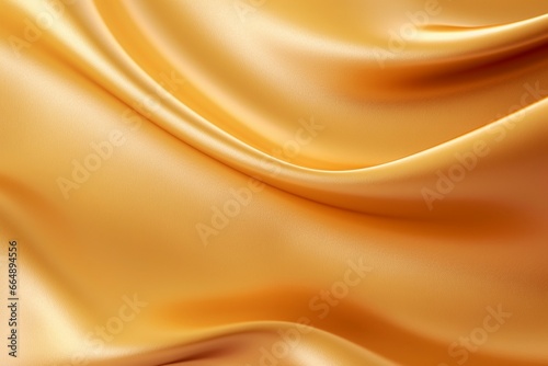 Closeup Gold Satin Fabric