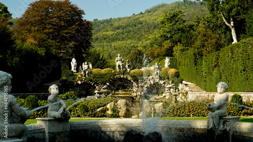 Giardino monumentale di Villa Barbarigo a Valsanzibio. Parco dei Colli Euganei. Padova. photo
