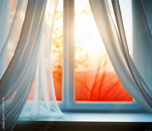 morning light from window bedroom