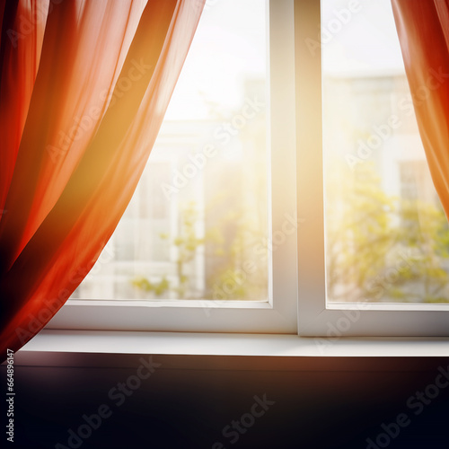 morning light from window bedroom