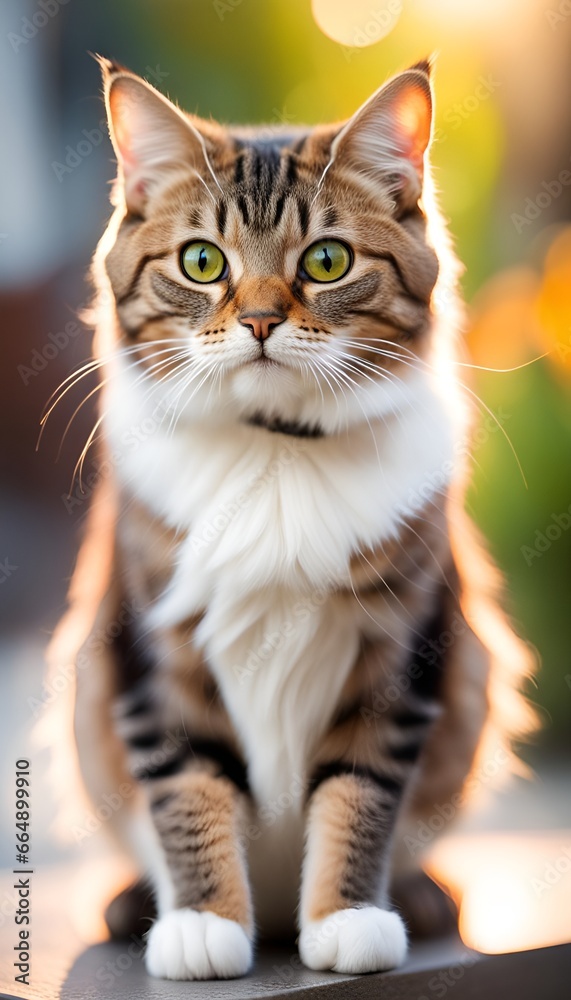 portrait of a cat portrait of a cat